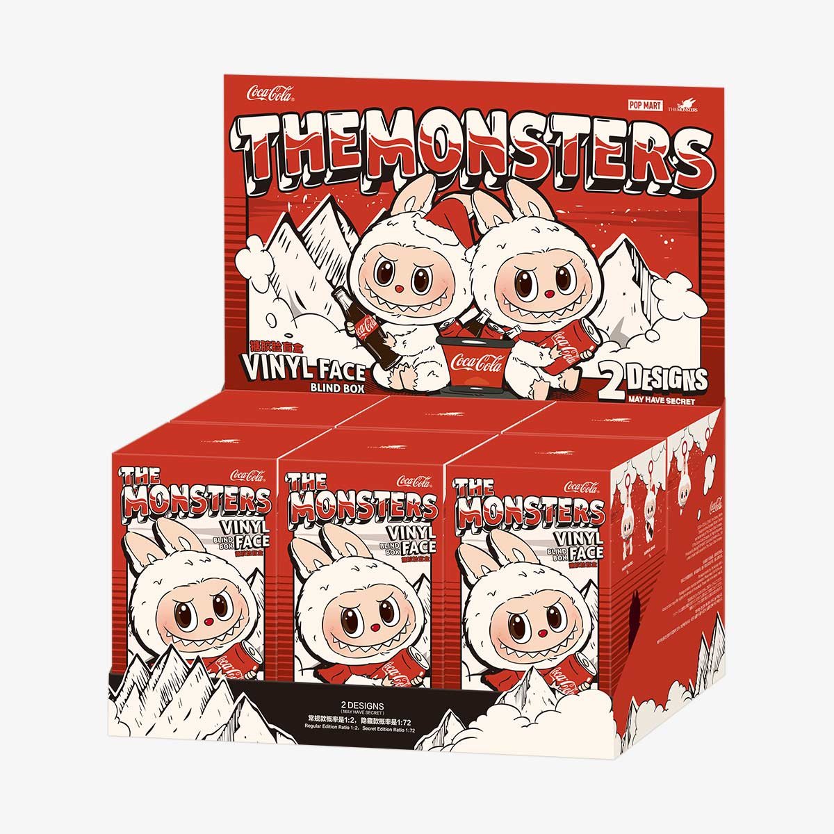 THE MONSTERS COCA-COLA SERIES-Vinyl Face Blind Box - POP MART Official