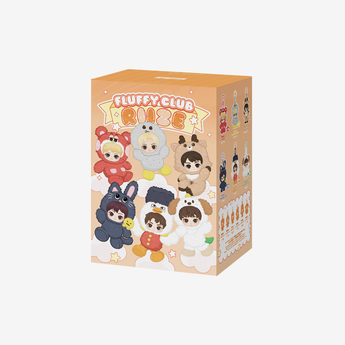 RIIZE Fluffy Club Series Vinyl Plush Doll Pendant Blind Box