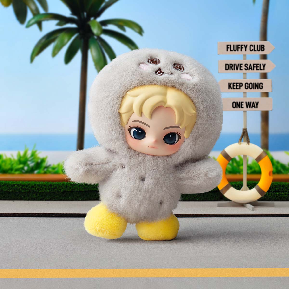 RIIZE Fluffy Club Series Vinyl Plush Doll Pendant Blind Box