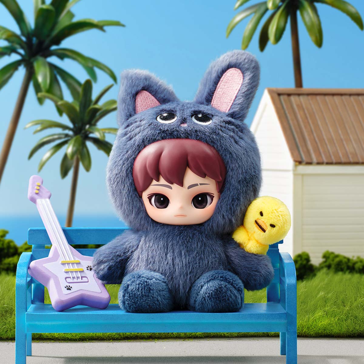 RIIZE Fluffy Club Series Vinyl Plush Doll Pendant Blind Box