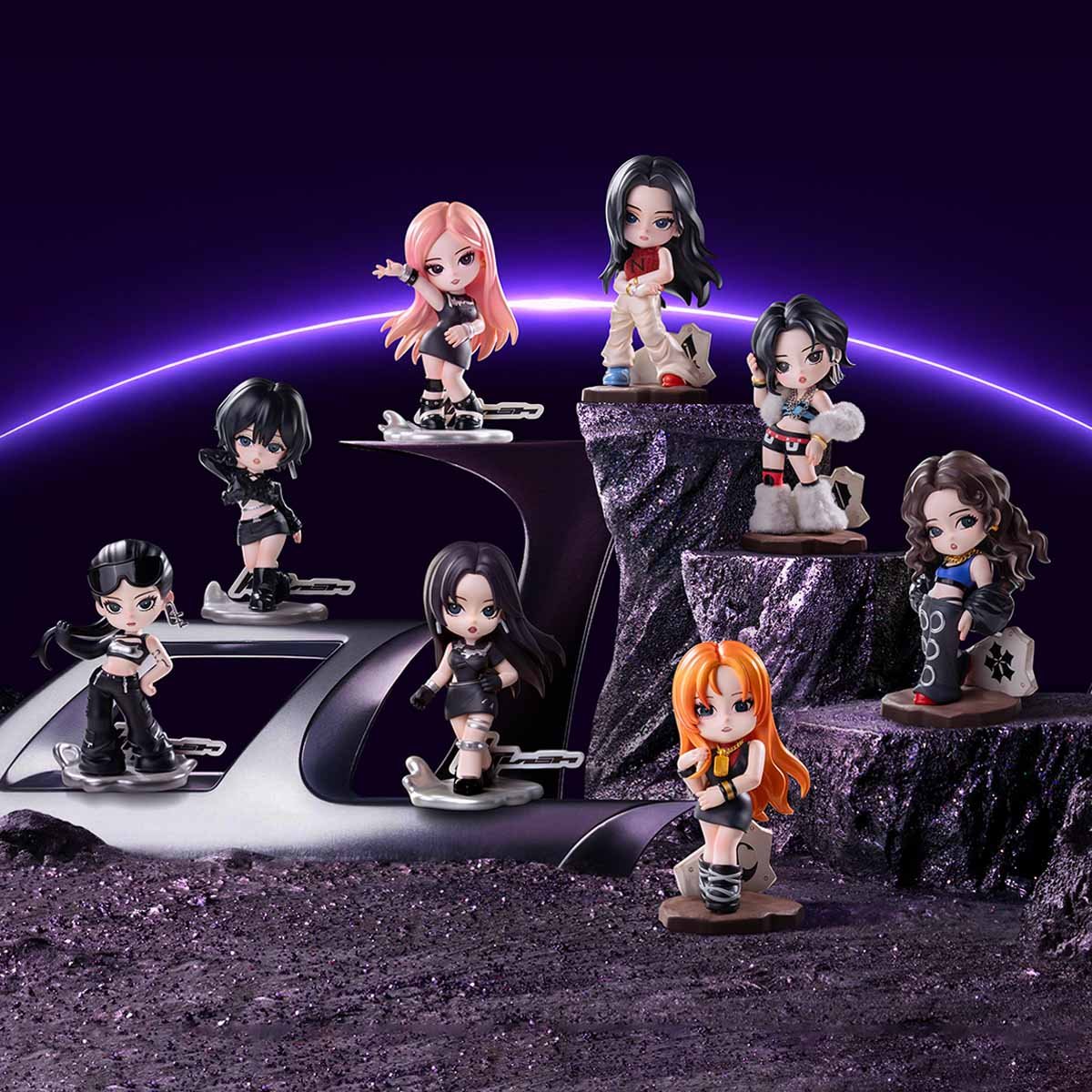 Popmart aespa フィギュア 1BOX Memorable Picks aespa Memorable Picks Series Figures