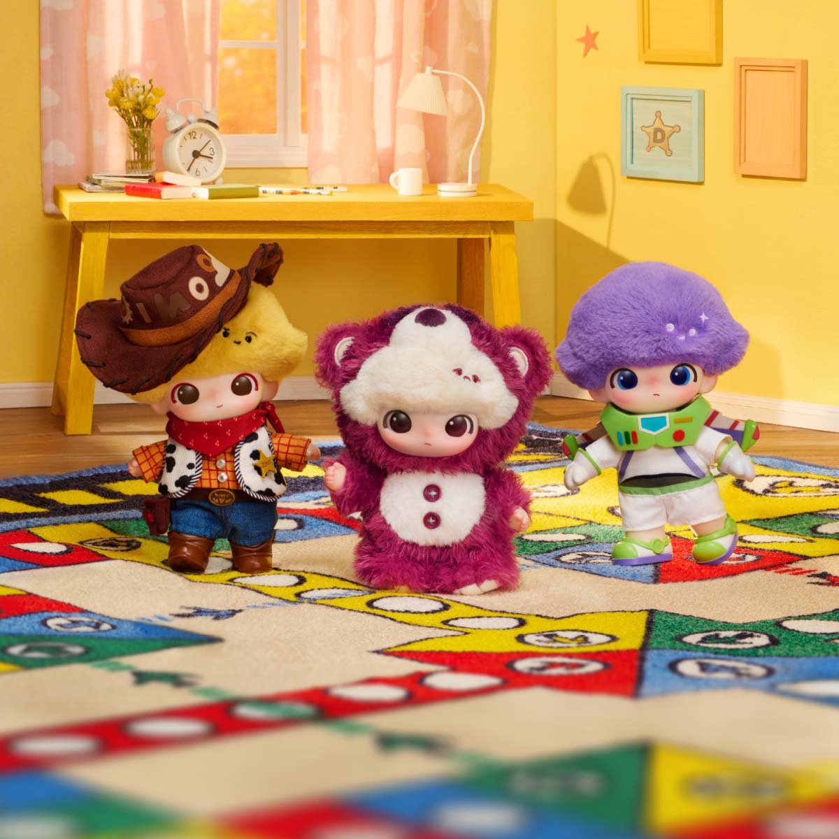 DIMOO WORLD × PIXAR Series - Vinyl Plush Pendant Blind Box - POP