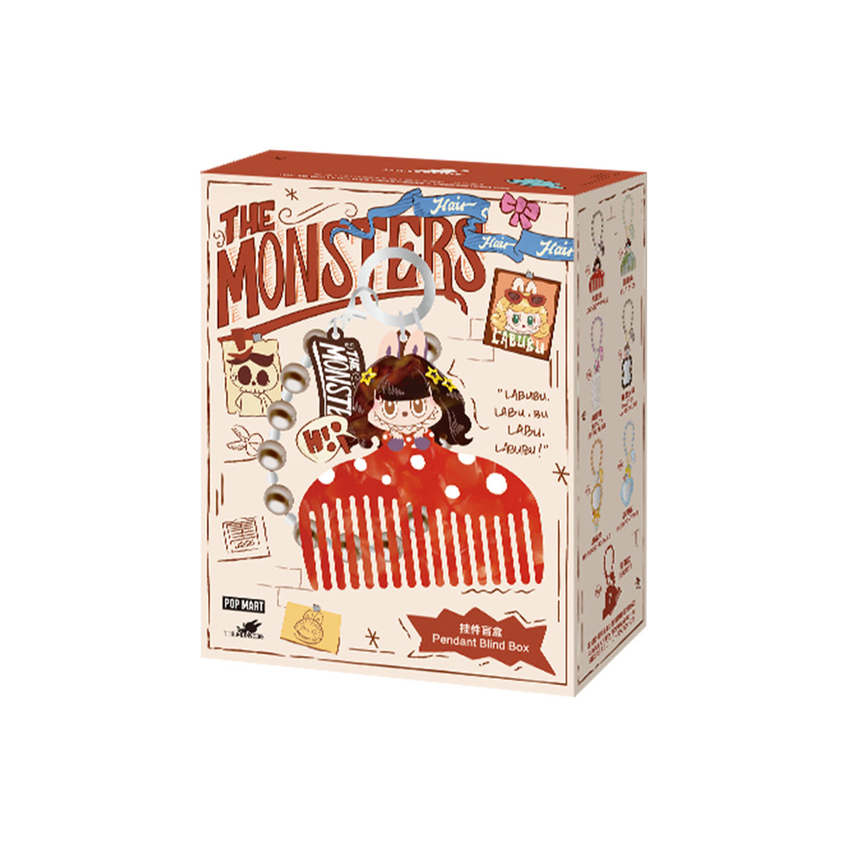 THE MONSTERS Hair Salon Series - Pendant Blind Box | POP MART Official