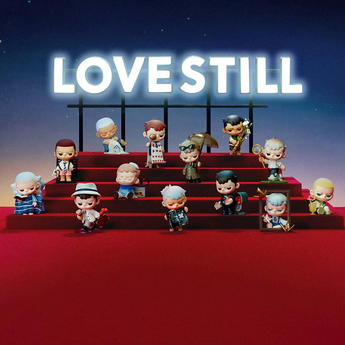 KUBO Love, Still Series Figures | POP MART Official