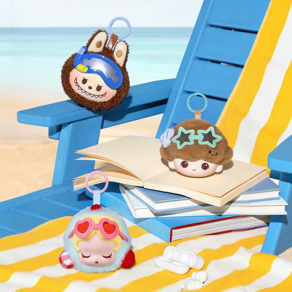 POP BEAN Island Vacation Series Earphone Case