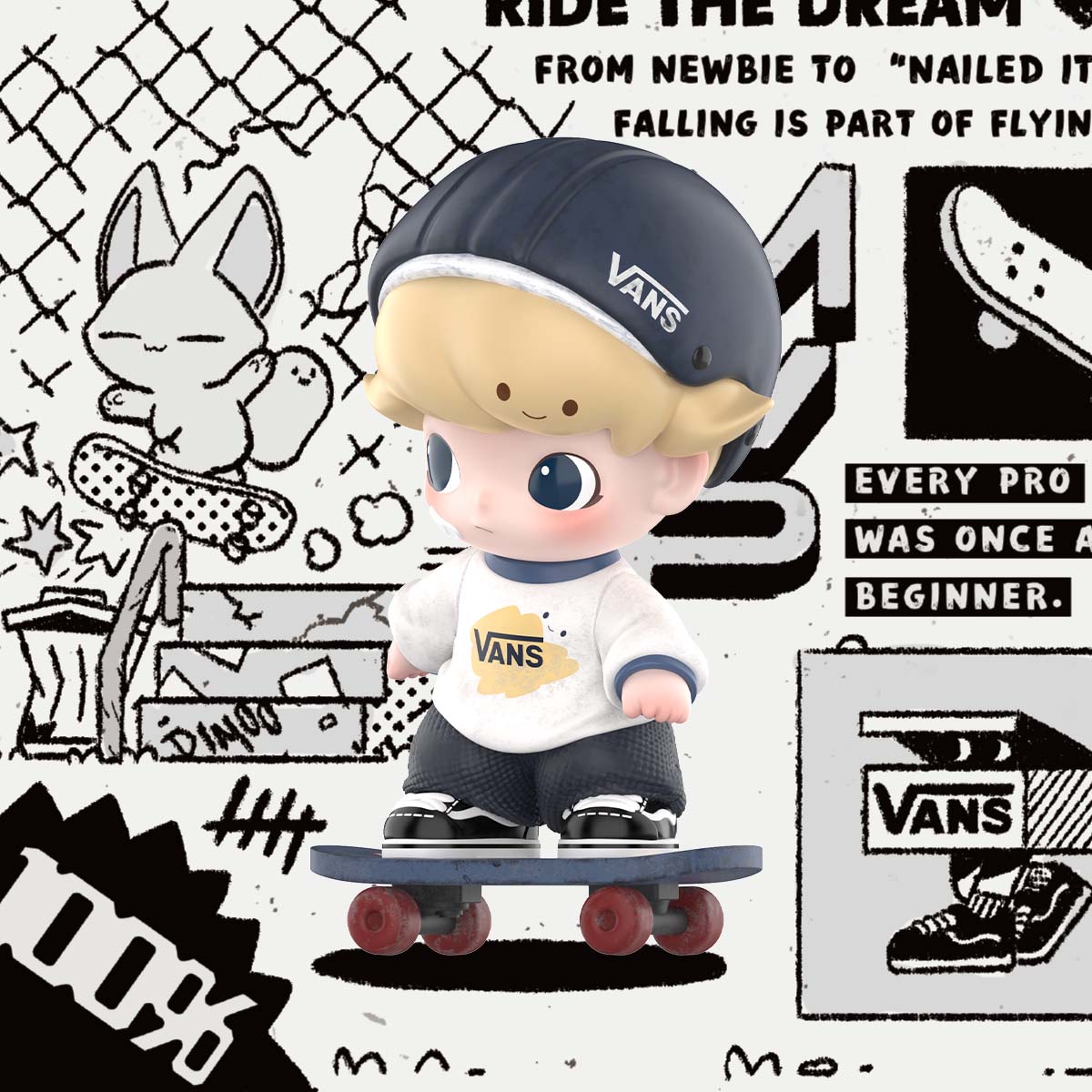 DIMOO WORLD × VANS Ride The Dream Figure | POP MART Official