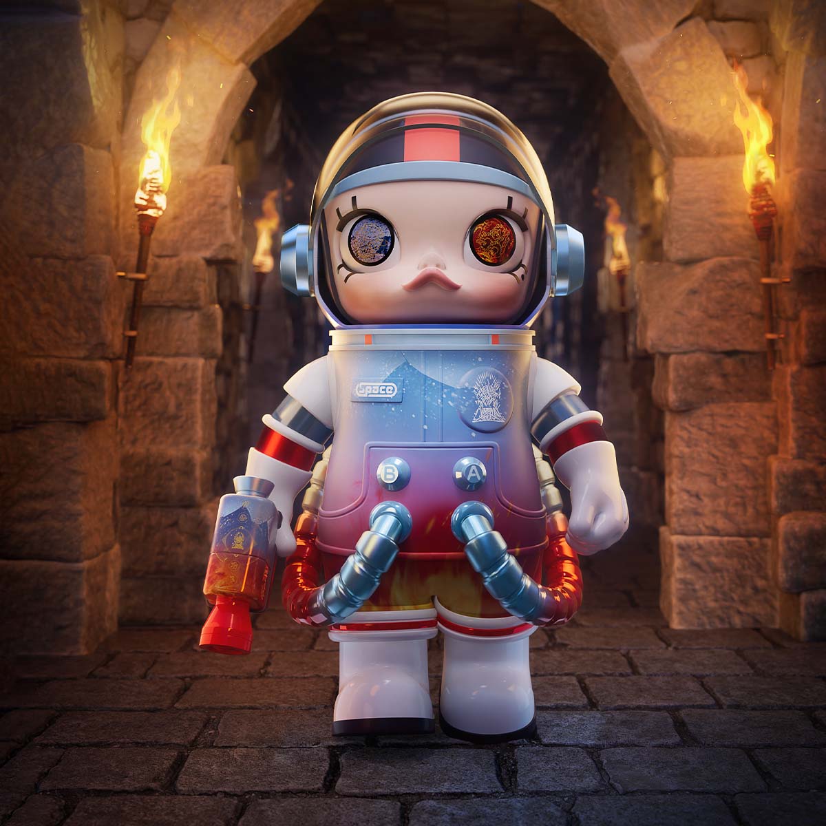 MEGA SPACE MOLLY 400% Game of Thrones - POP MART Official