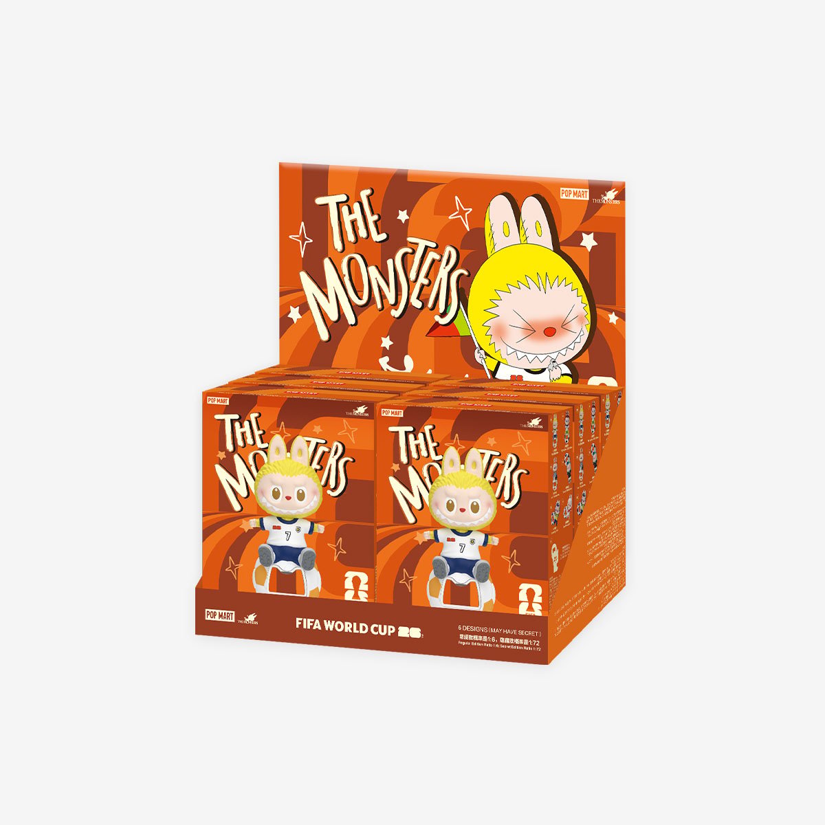 THE MONSTERS × FIFA SERIES - Bottle Opener Fridge Magnet Blind Box