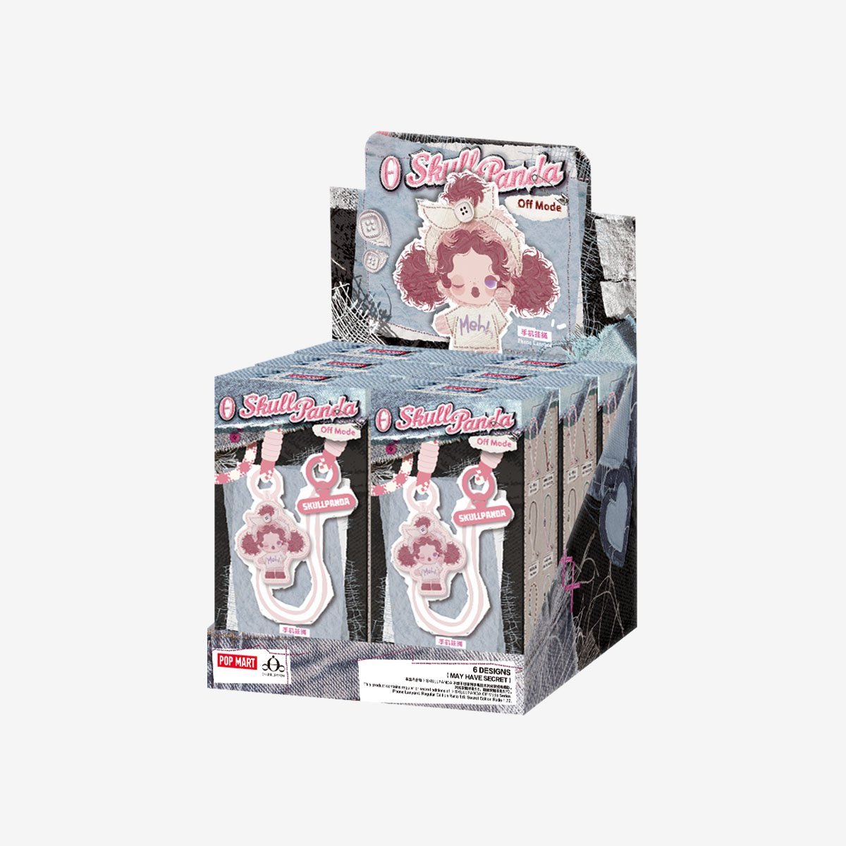 希少 POP MART SKULLPANDA Off Mode カートン12個 θ SKULLPANDA Off Mode Series Phone Lanyard - POP MART Official