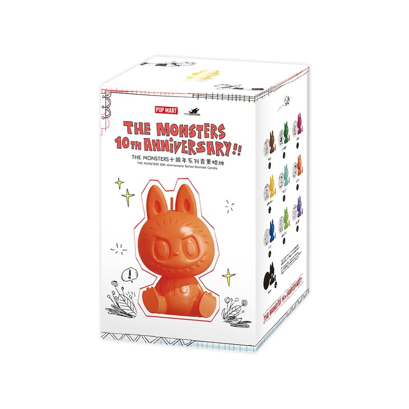 THE MONSTERS 10th Anniversary Series Scented Candle - POP MART