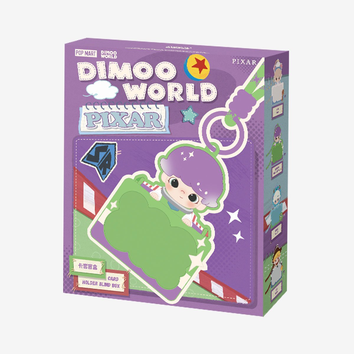 DIMOO WORLD × PIXAR Series - Card Holder Blind Box - POP MART Official