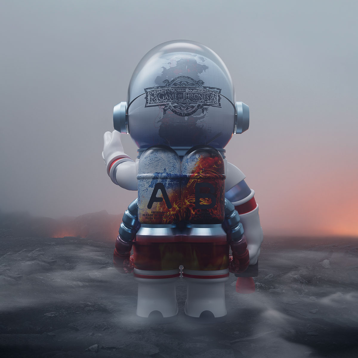 MEGA SPACE MOLLY 400% Game of Thrones - POP MART Official