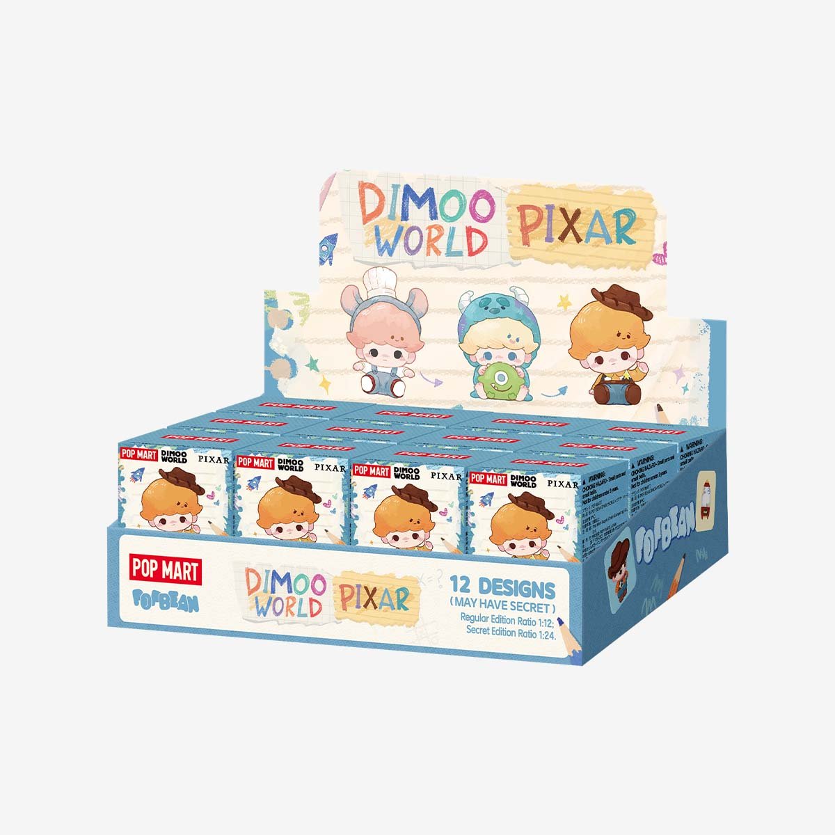 POP BEAN DIMOO WORLD × PIXAR Series | POP MART Official