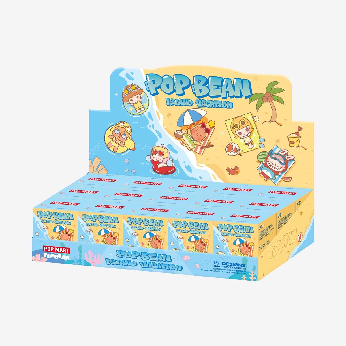 POP MART POP BEAN  Vacationアソート POP BEAN Island Vacation Series | POP MART Official
