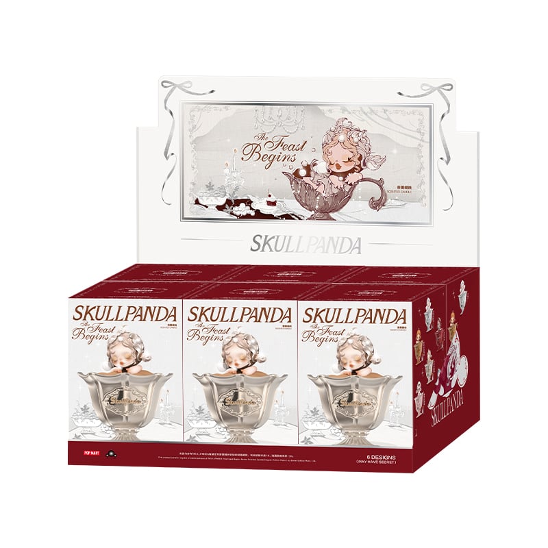 SKULLPANDA The Feast Begins Series Scented Candle | POP MART Official