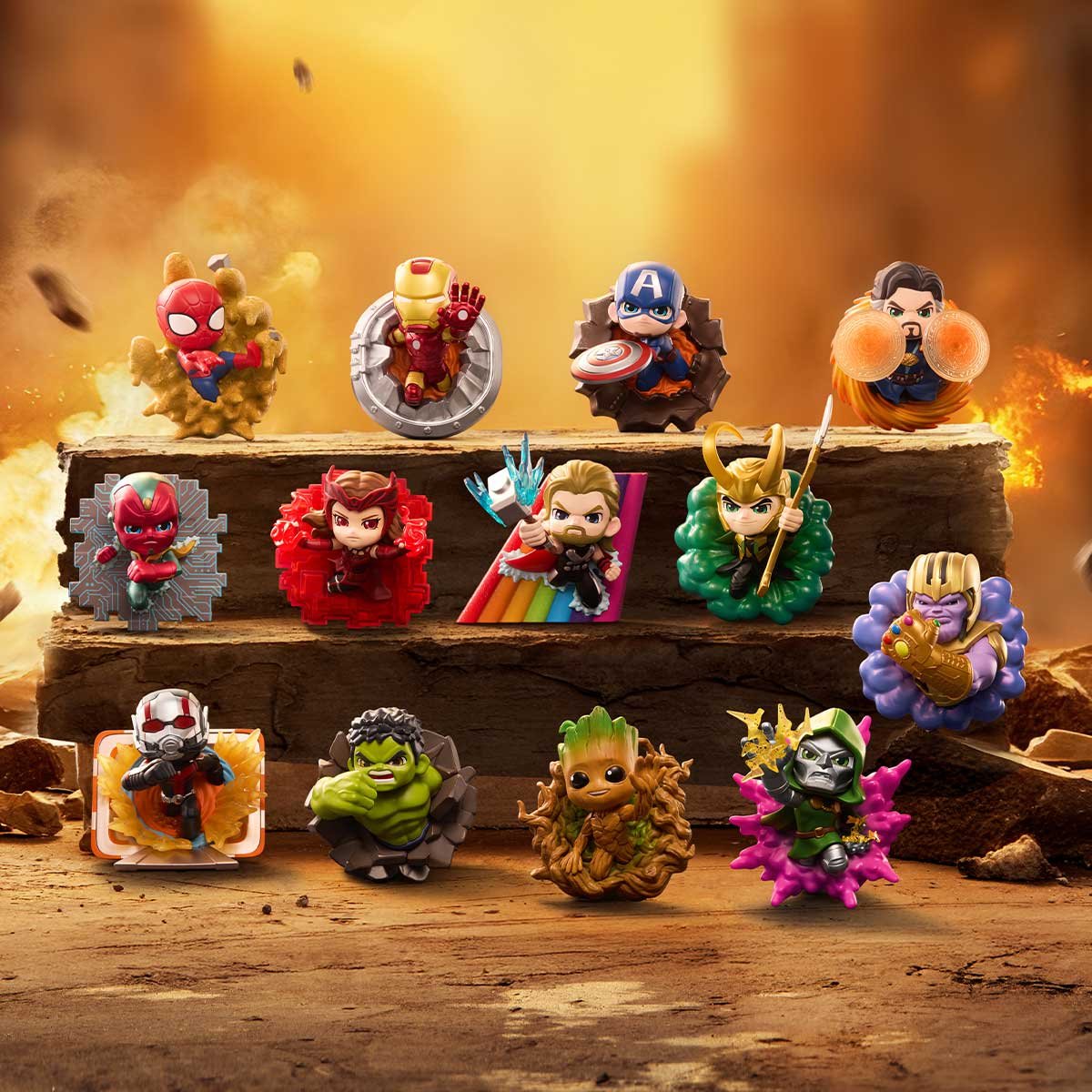 Marvel Across the Infinite Series Figures - POP MART Official