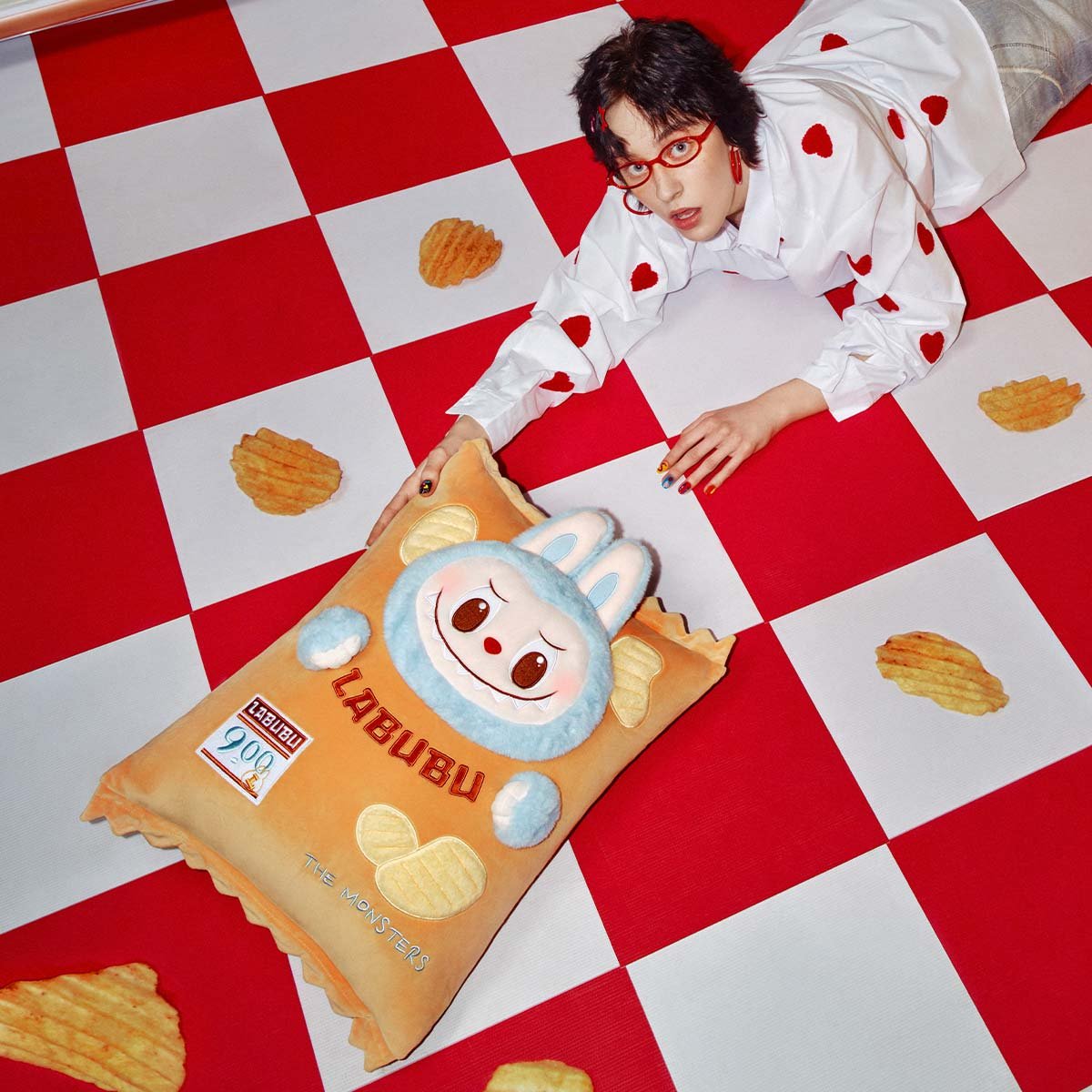 THE MONSTERS Wacky Mart Series-Pillow (Chips) | POP MART Official