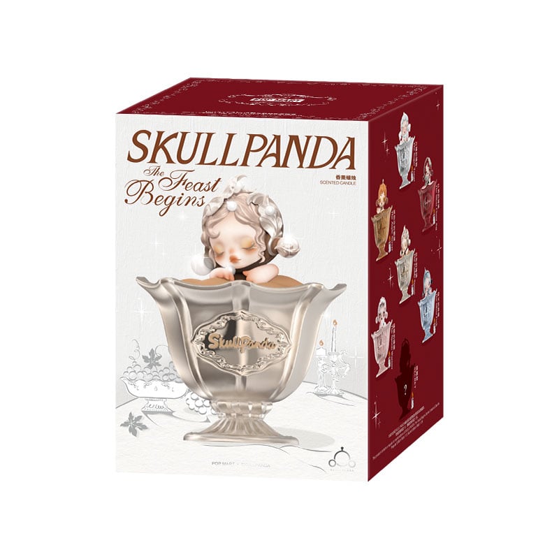 SKULLPANDA The Feast Begins Series Scented Candle | POP MART Official