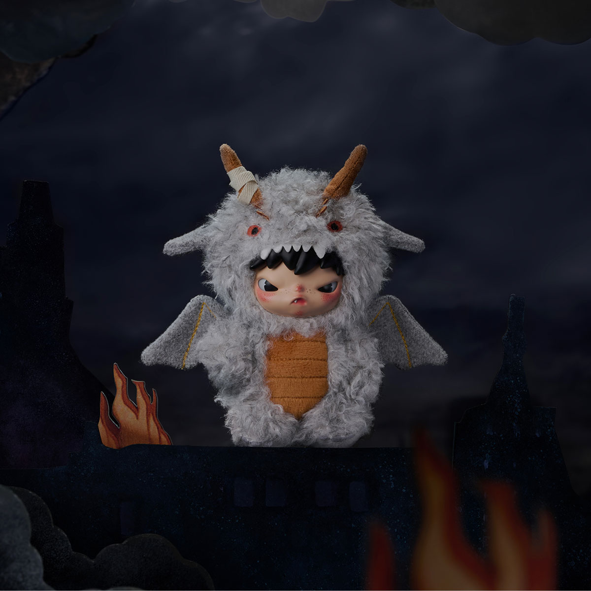 Hirono Mist-Walker Series - Plush Doll Pendant | POP MART Official