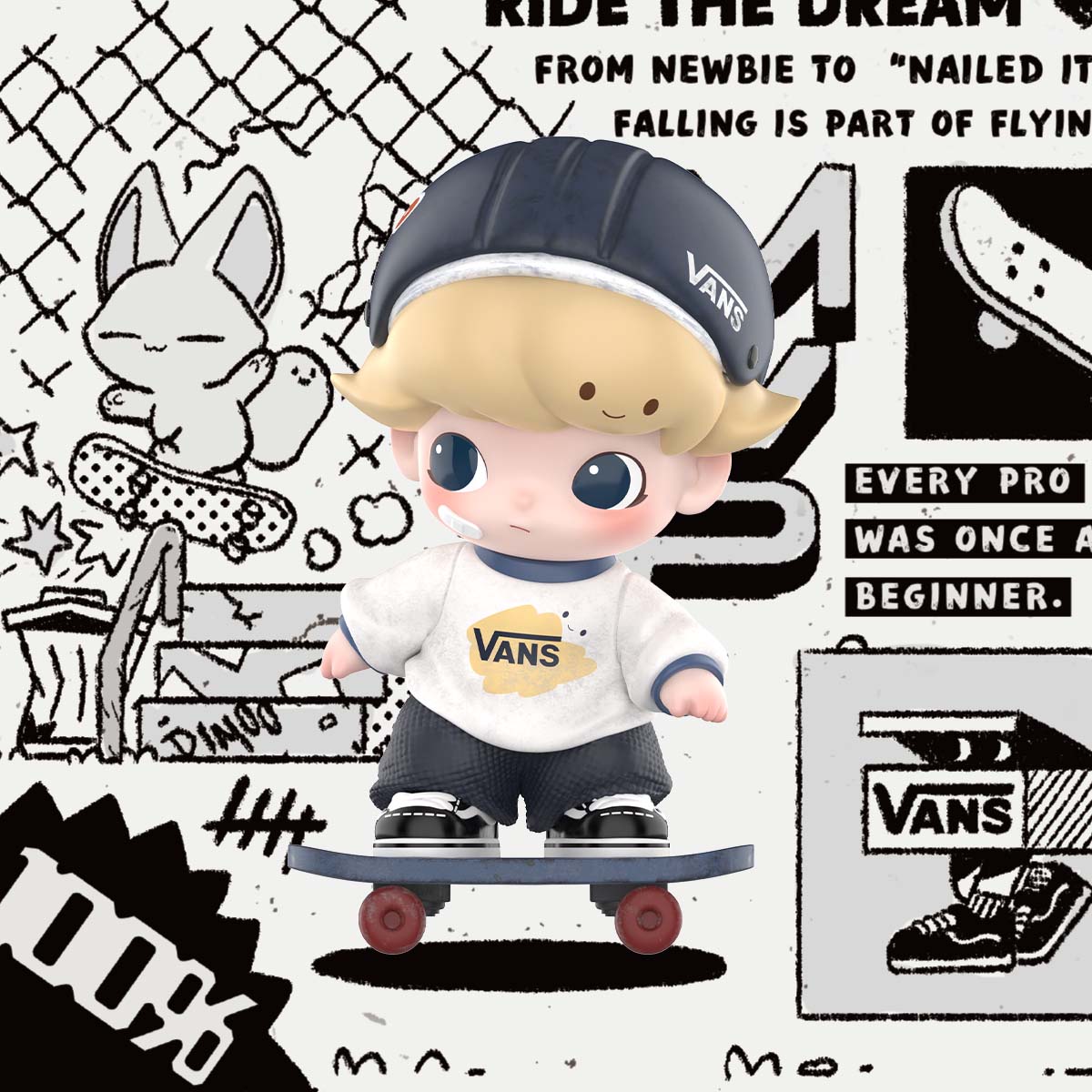 DIMOO WORLD × VANS Ride The Dream Figure | POP MART Official
