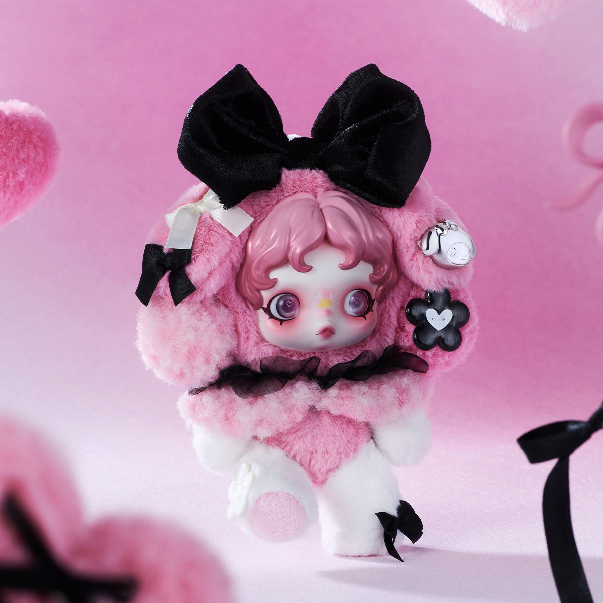 SKULLPANDA × MY MELODY Plush | POP MART Official