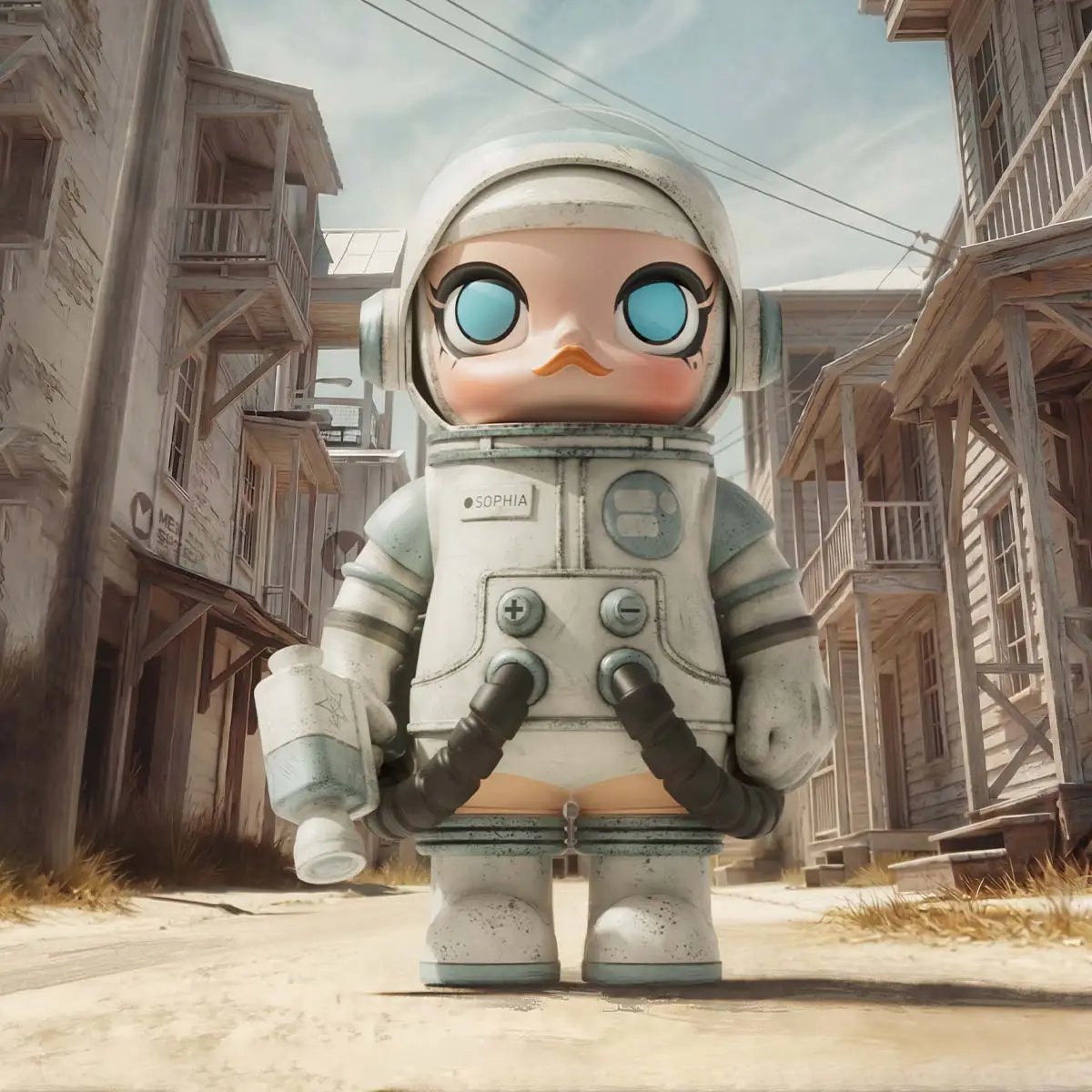 MEGA SPACE MOLLY 1000% Ashley Wood | POP MART Official