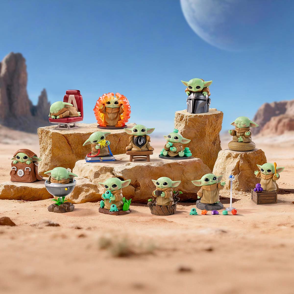 Star Wars Grogu Tiny But Mighty Series Figures | POP MART Official