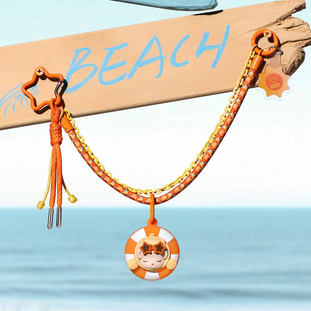 POP BEAN Island Vacation Series Multi-functional Lanyard | POP