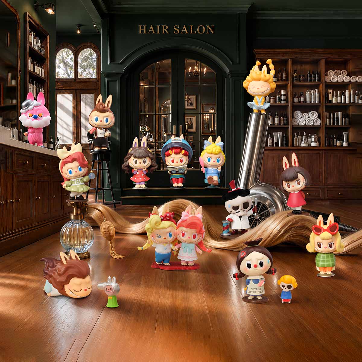 THE MONSTERS Hair Salon Series Figures - POP MART Official