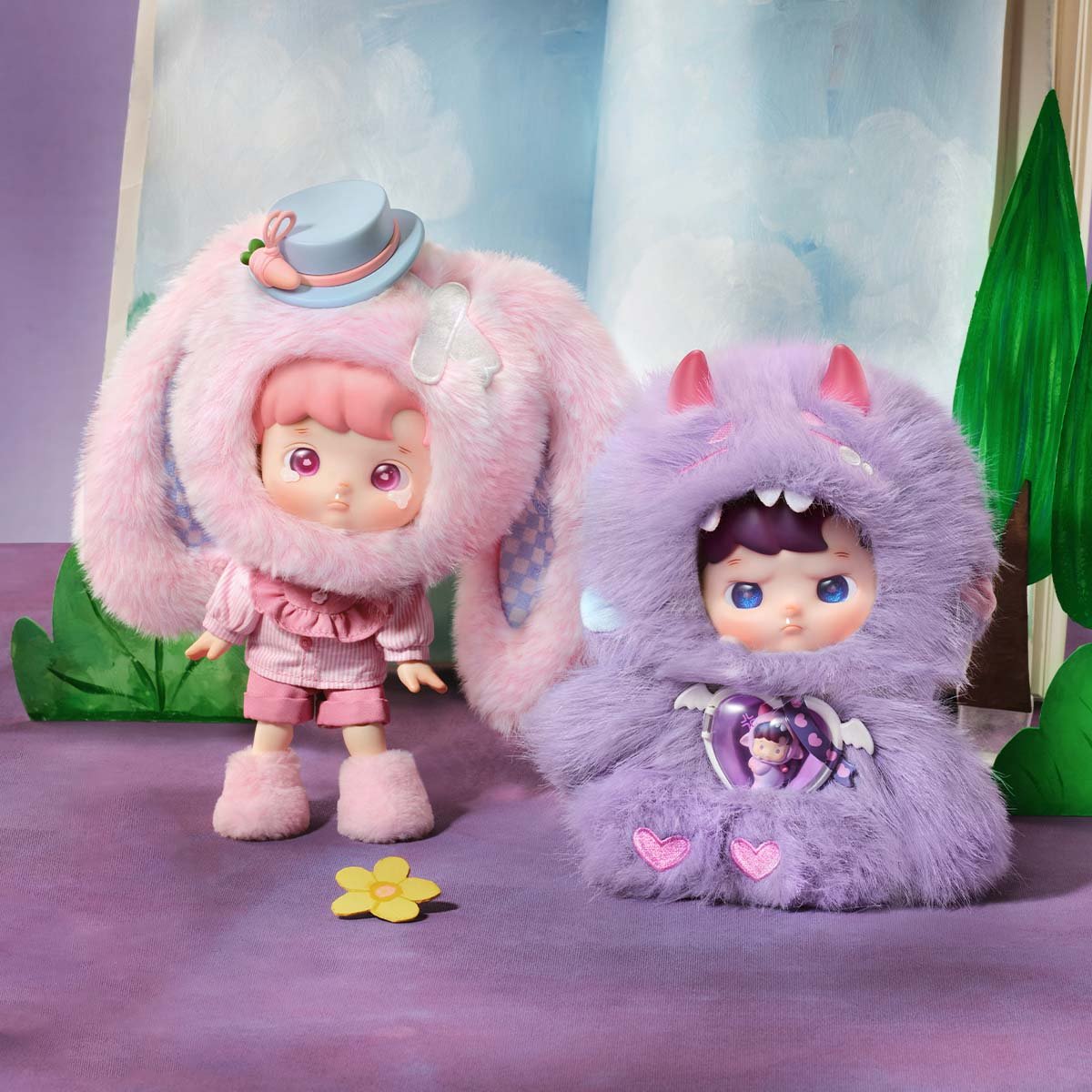 ハチププ アクションフィギュア INTO THE SECRET REALM HACIPUPU Into the Secret Realm Series 1/8 Action Figure | POP MART