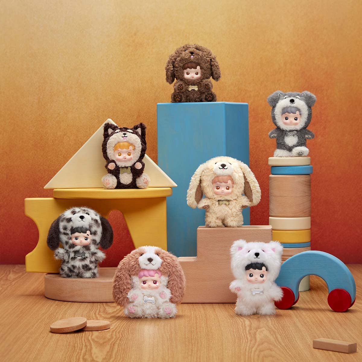 HACIPUPU Take Me  シリーズ ぬいぐるみペンダント HACIPUPU Take Me Home Series - Vinyl Plush Pendant Blind Box