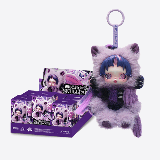 SKULLPANDA × My Little Pony Series Plush Doll Pendant