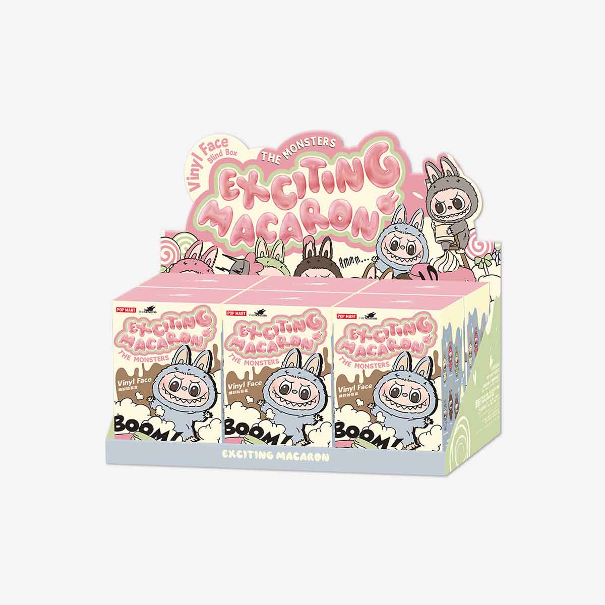 THE MONSTERS - Exciting Macaron Vinyl Face Blind Box | POP MART