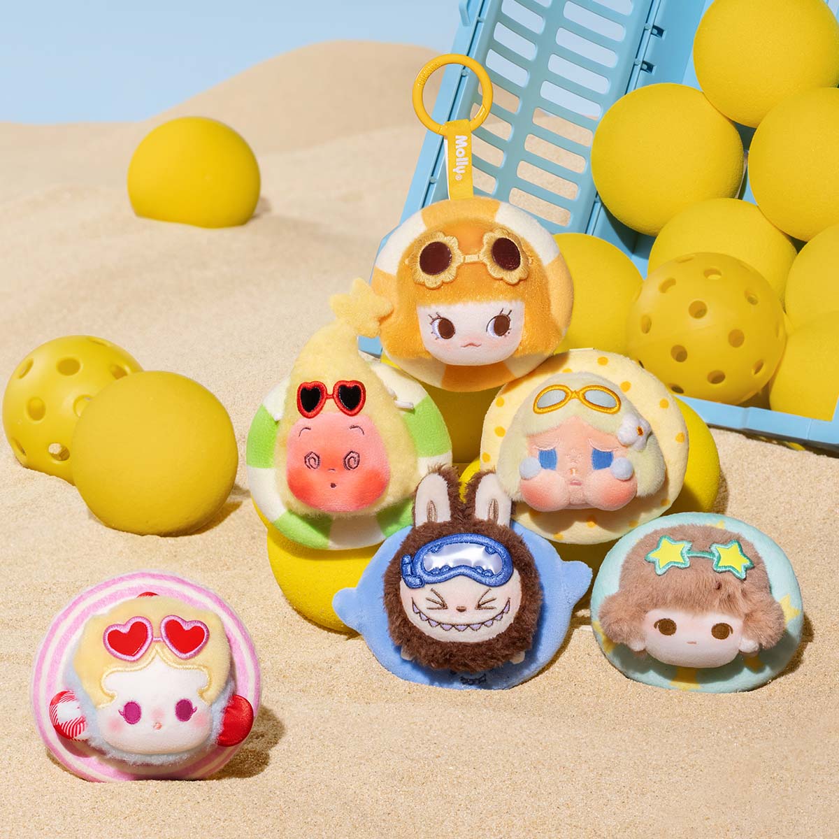 POP BEAN Island Vacation Series Mini Plush Pendant | POP MART Official