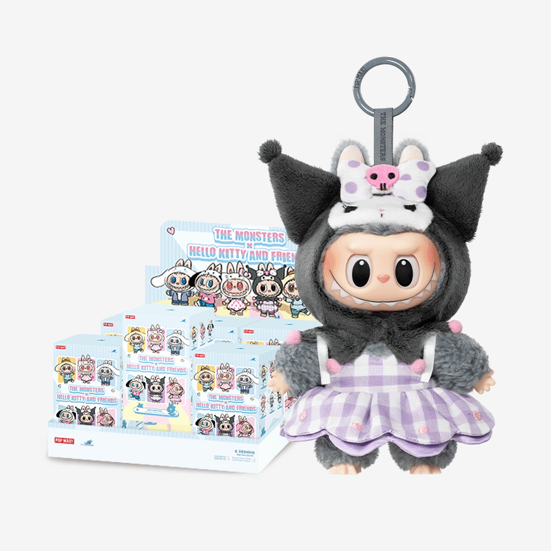LABUBU × Hello Kitty and Friends Series 毛绒挂件盲盒