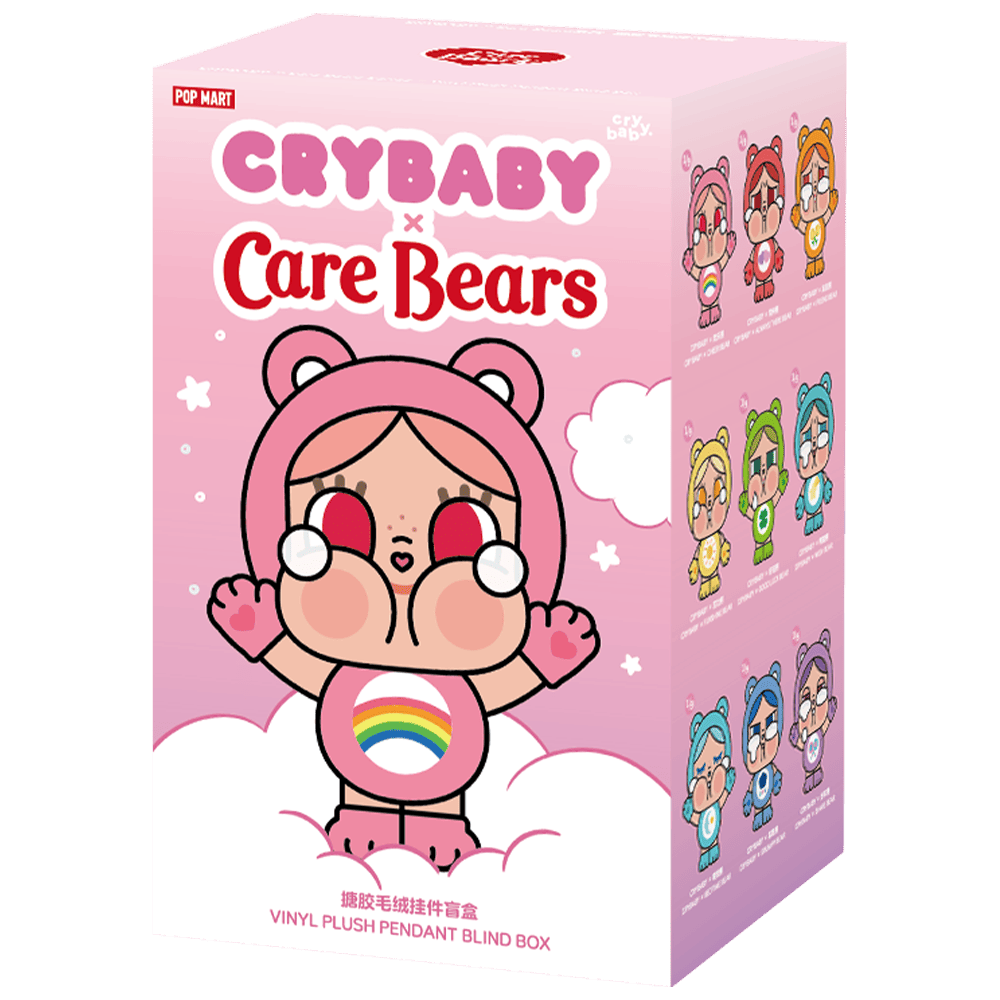 CRYBABY × Care Bears Series - Vinyl Plush Pendant Blind Box