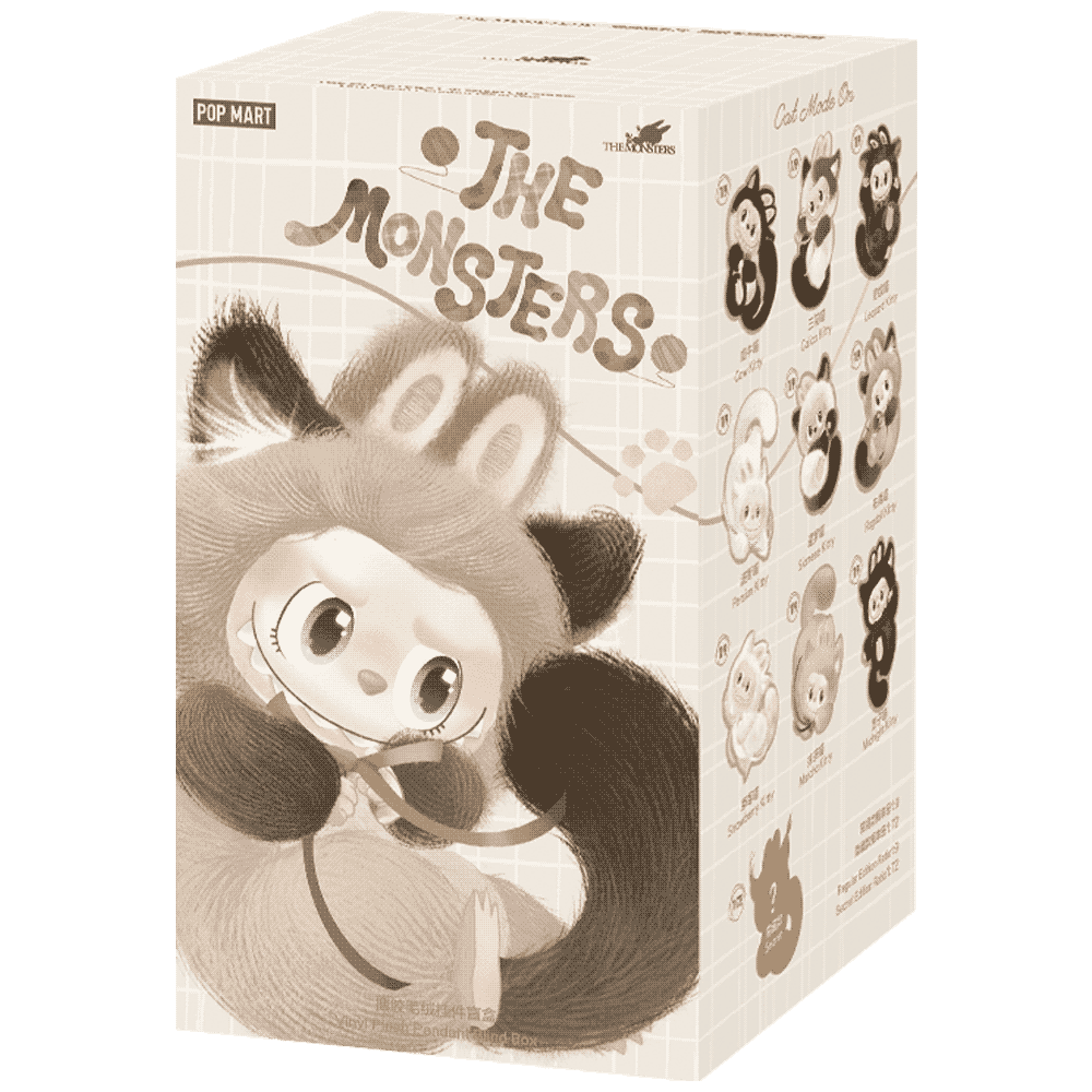 THE MONSTERS CAT MODE ON SERIES - Vinyl Plush Pendant Blind Box