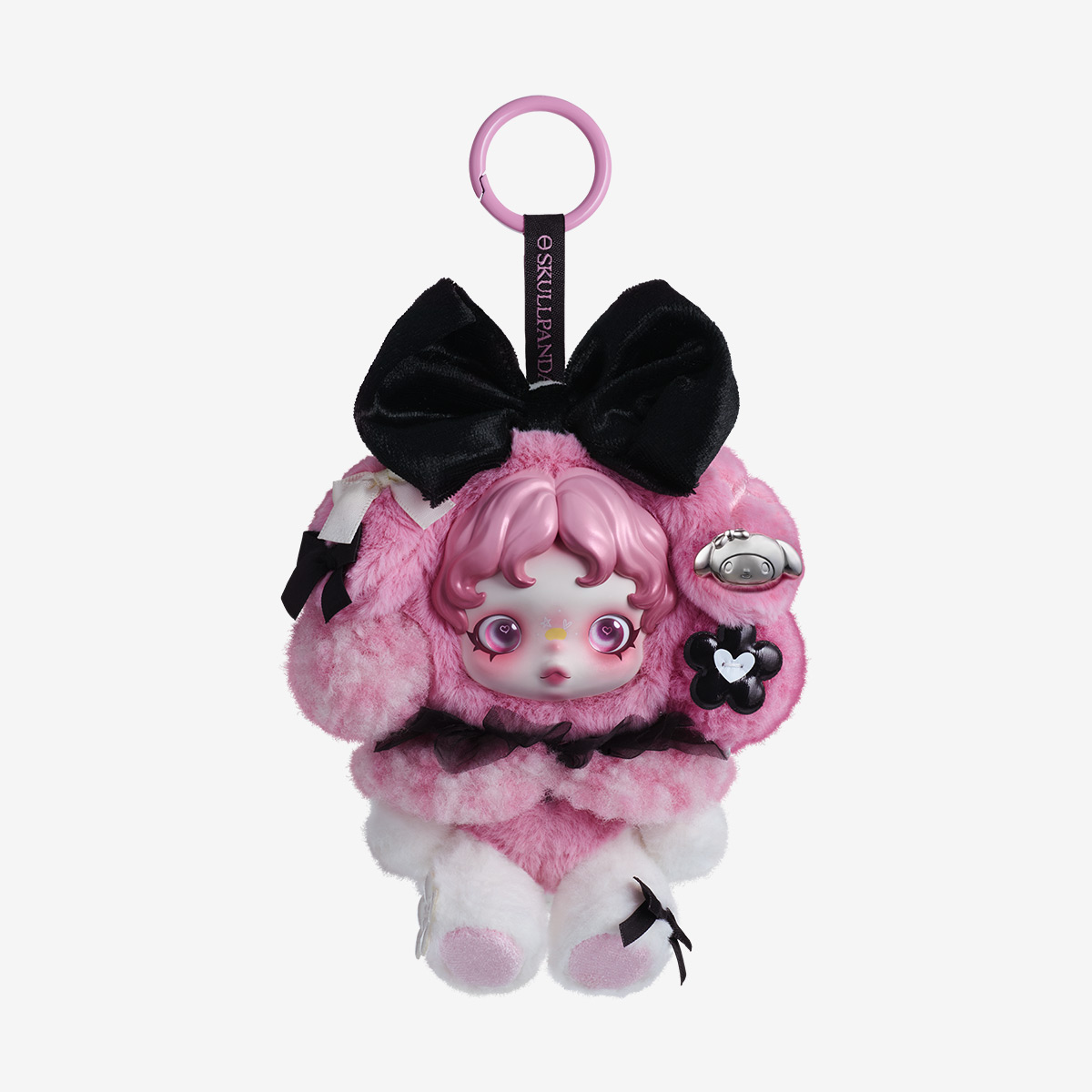 SKULLPANDA × MY MELODY ぬいぐるみペンダント セット SKULLPANDA × MY MELODY Plush | POP MART Official