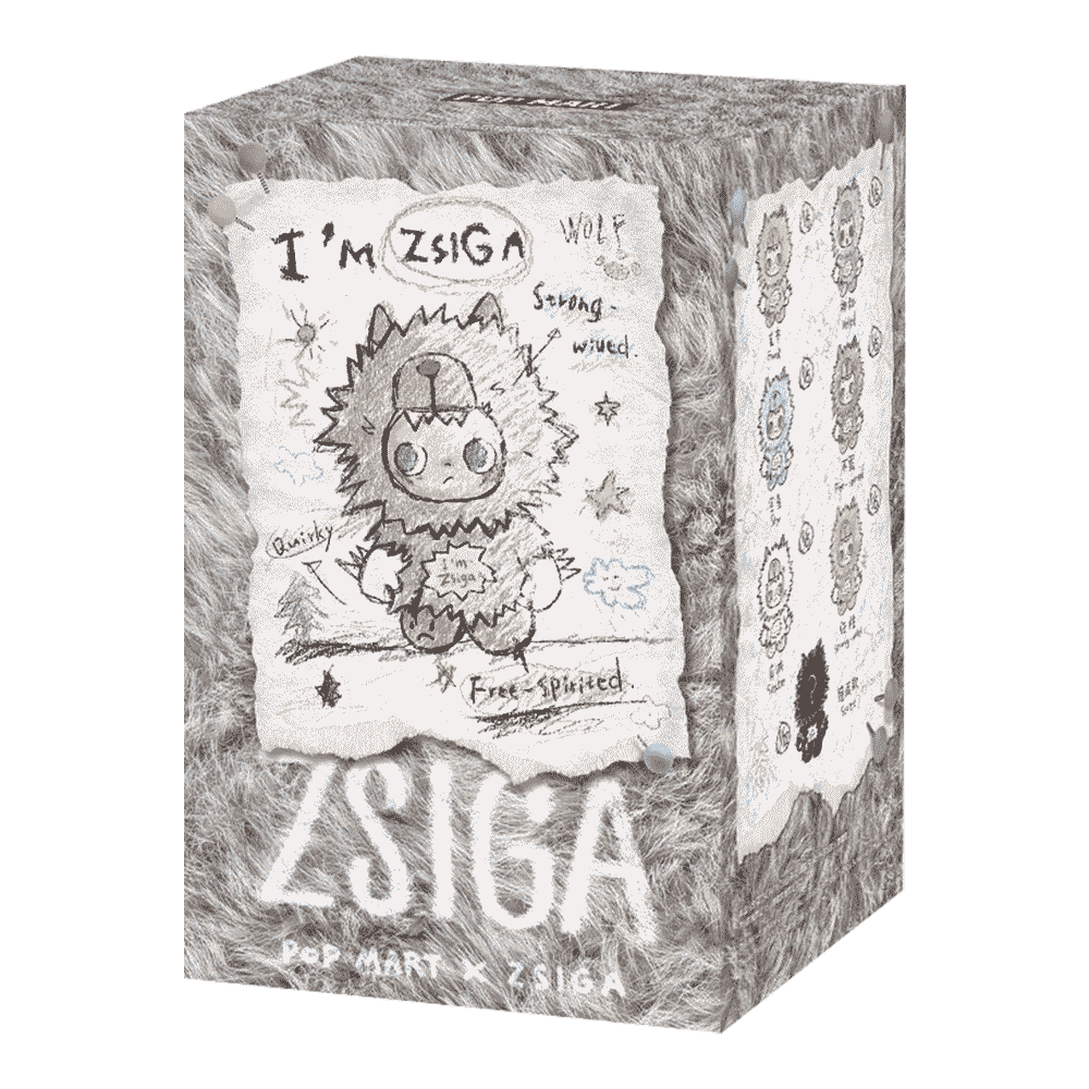 ZSIGA I'm Zsiga Series-Vinyl Plush Pendant